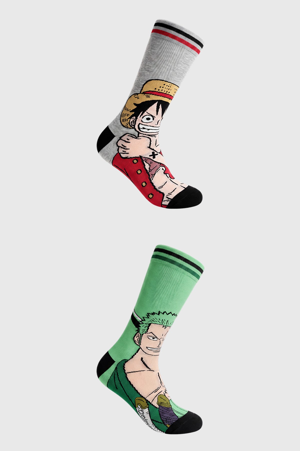 Calcetín Pack2 Hombre One Piece Gris Melange