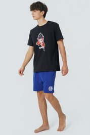 Pijama Dragón Hombre Negro