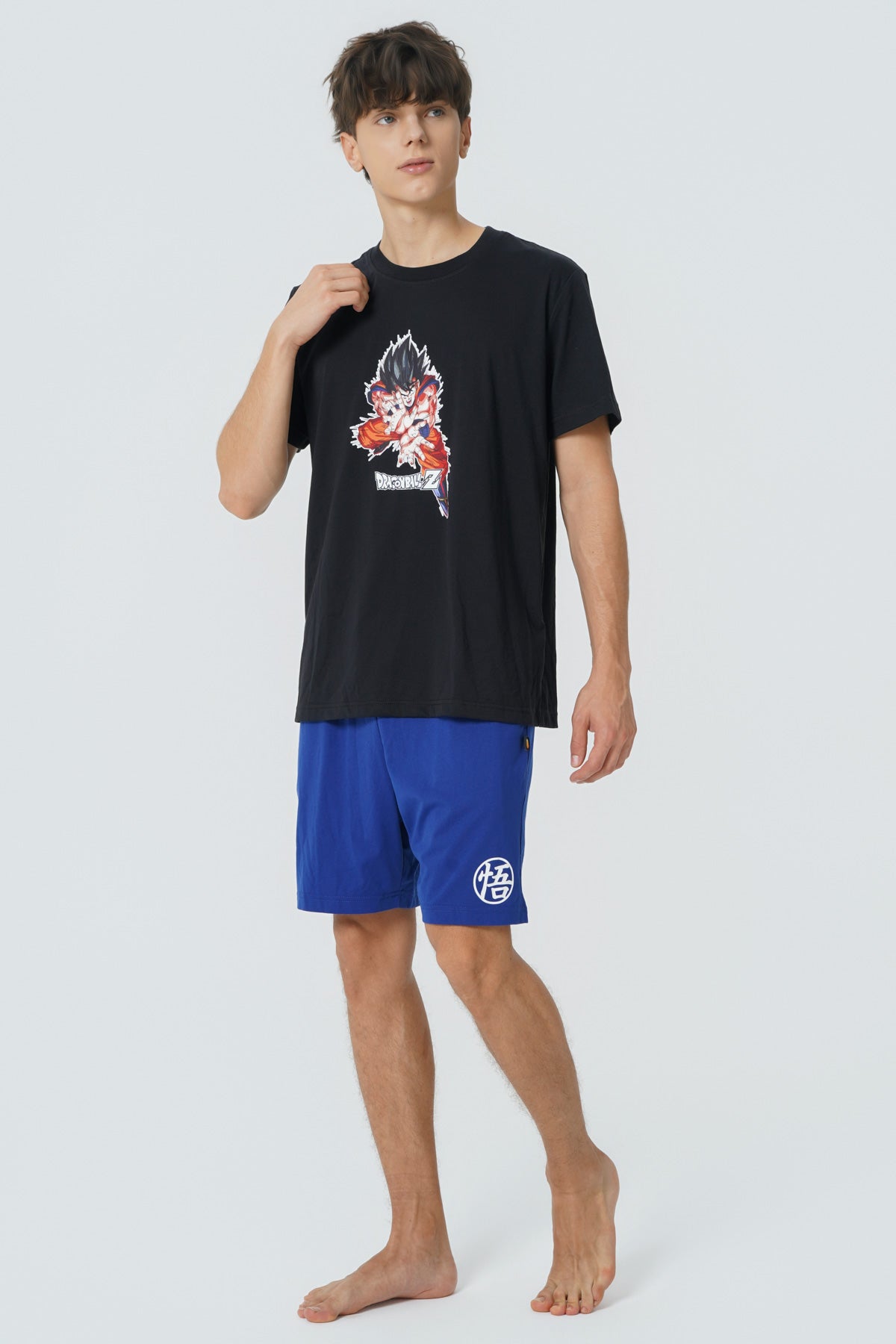 Pijama Dragón Hombre Negro