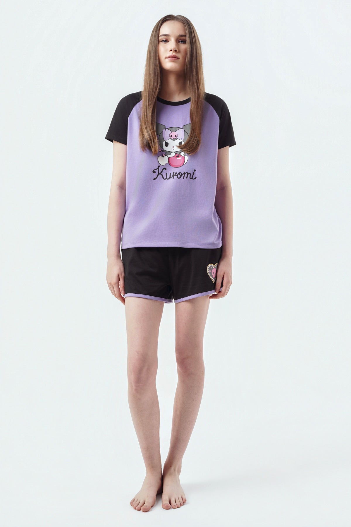 Pijama Mujer Kuromi Lila