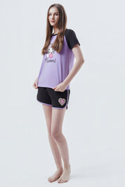 Pijama Mujer Kuromi Lila