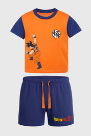 Pijama Dragon Ball Z Niño Naranjo