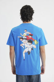 Polera Regular Hombre Supercampeones Azul