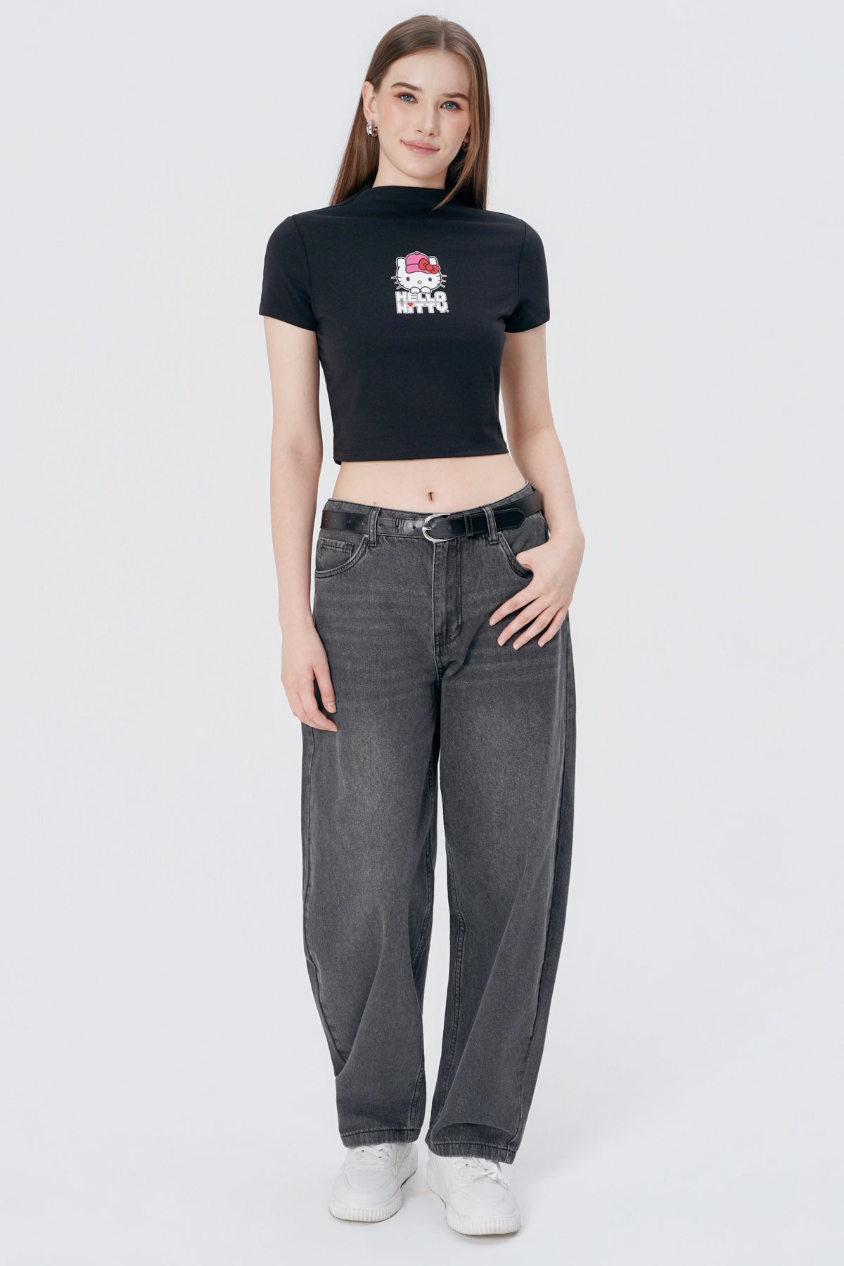 Polera Juvenil Mujer Negro