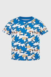 Polera Sonic Niño Blanco