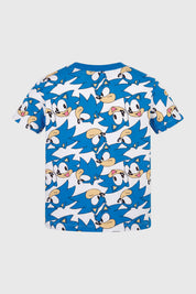 Polera Sonic Niño Blanco