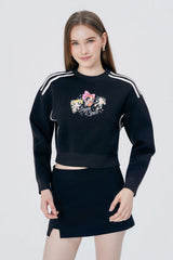 Polerón Regular Mujer Negro
