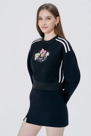 Polerón Regular Mujer Negro