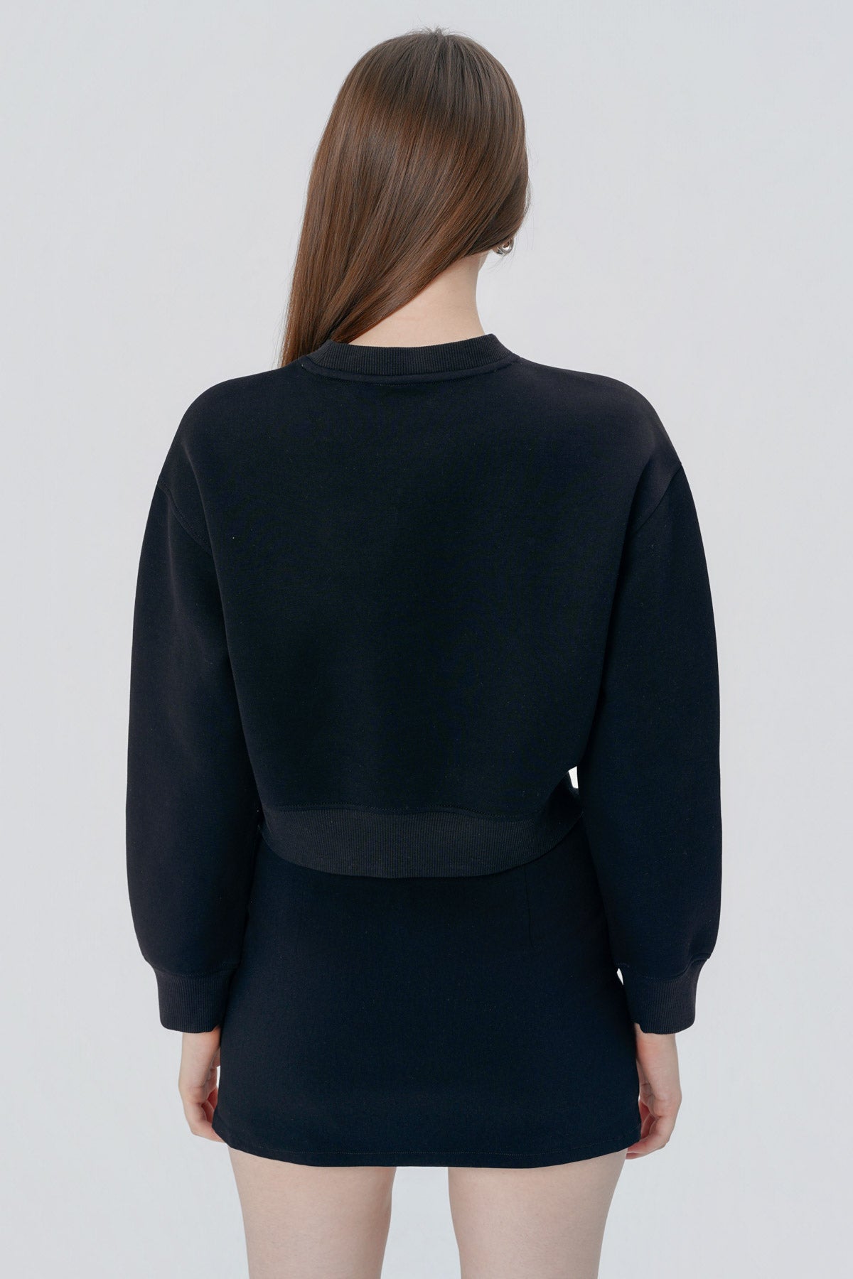 Polerón Regular Mujer Negro
