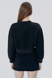 Polerón Regular Mujer Negro