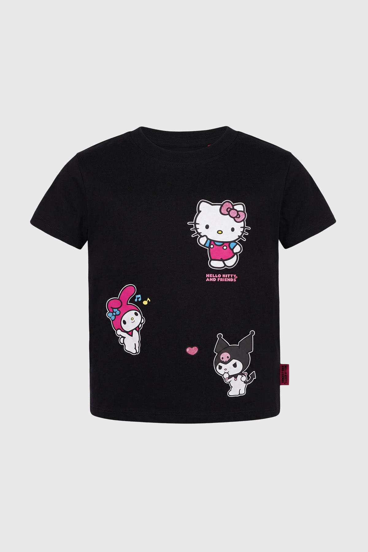 Polera Hello Kitty Niña Negro