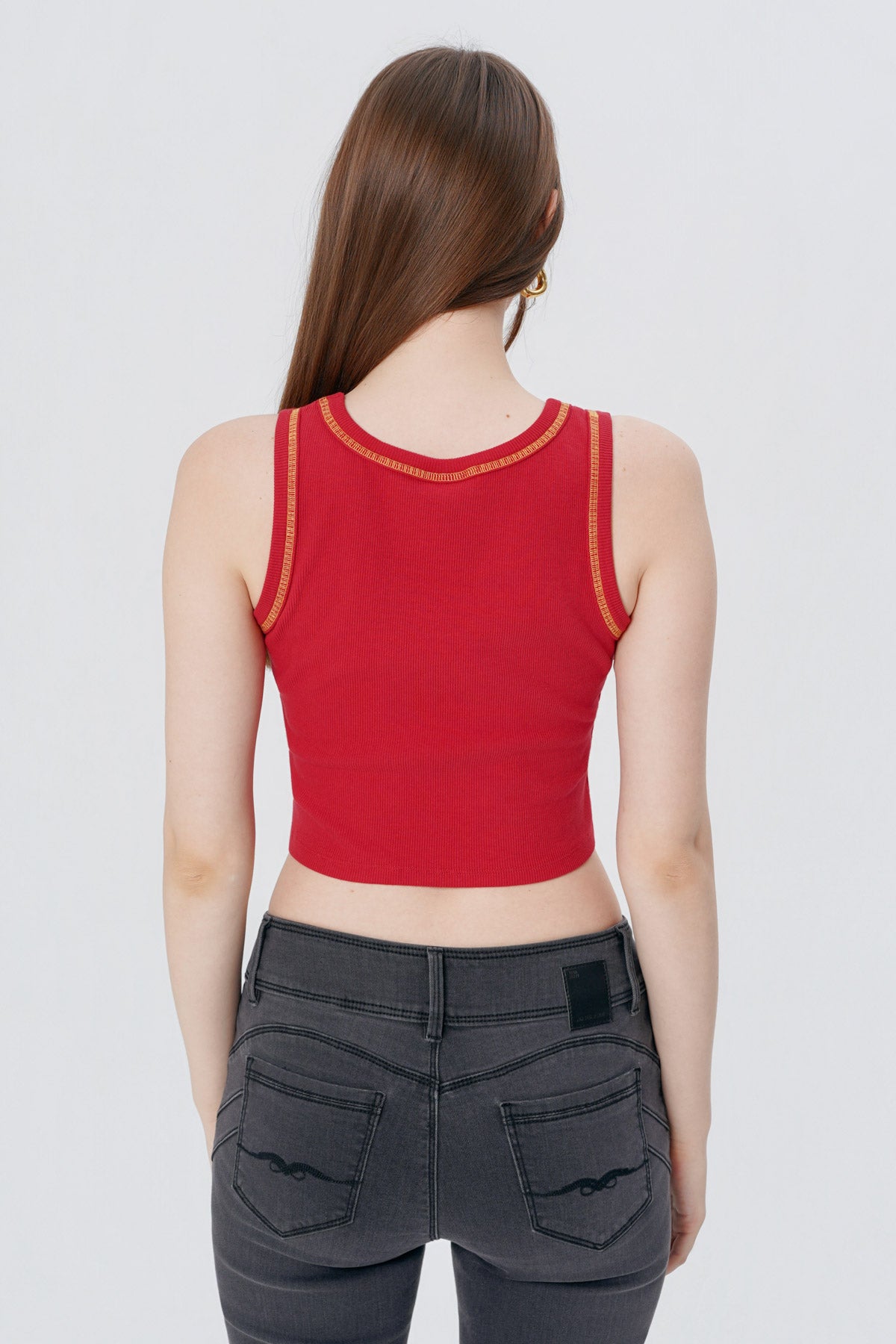 Polera Juvenil Mujer Rojo