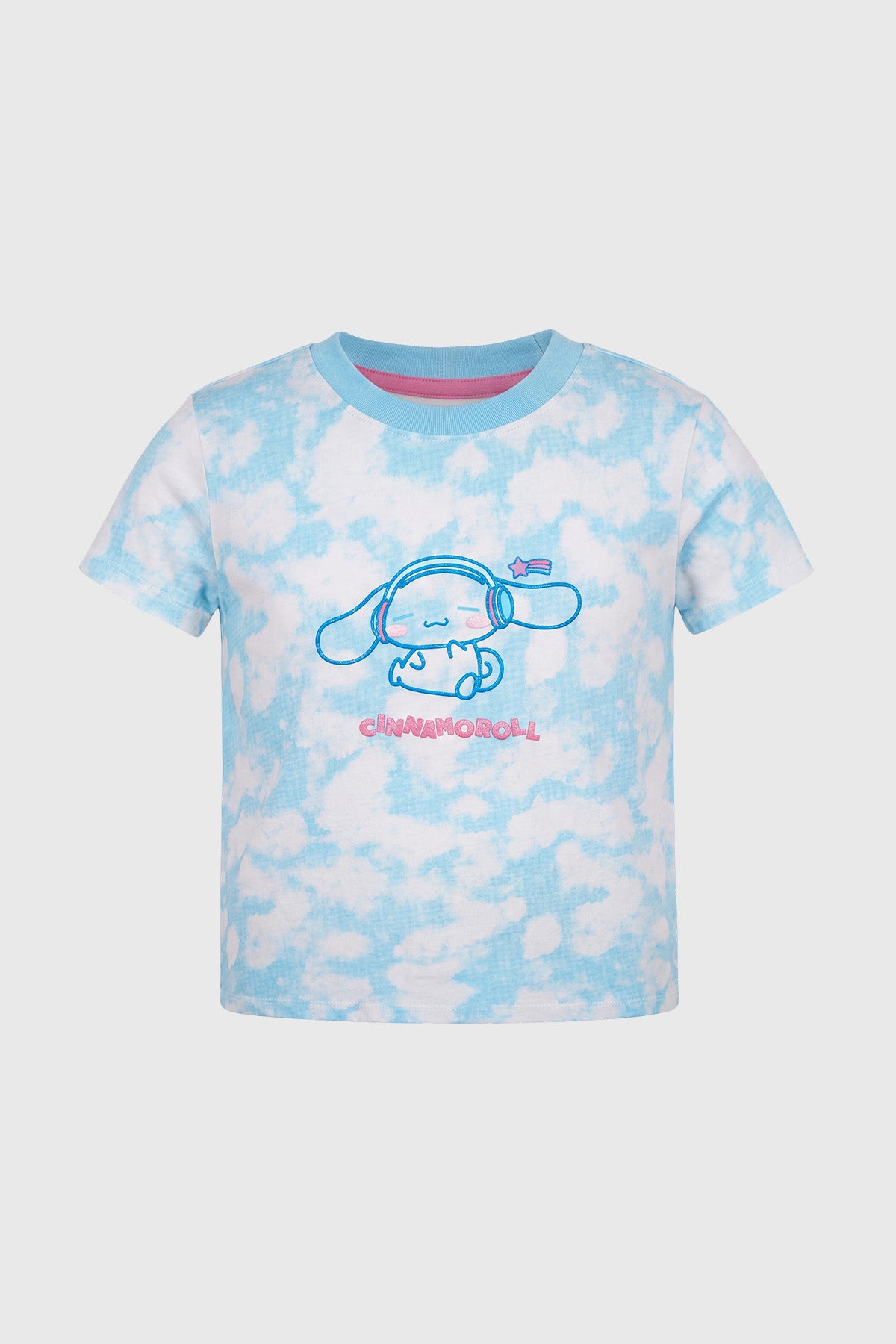 Polera Cinnamoroll Niña Celeste