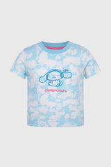 Polera Cinnamoroll Niña Celeste