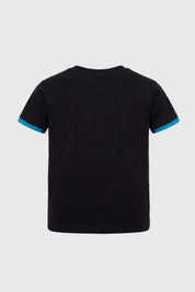 Polera Regular Dragon Niño Negro