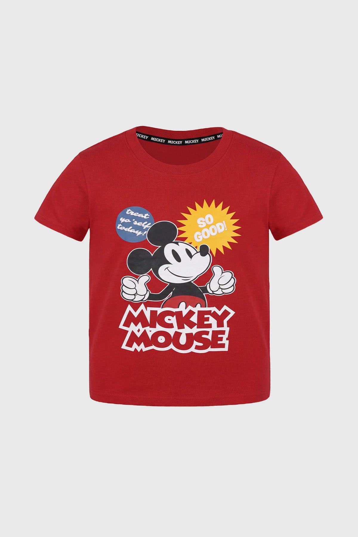 Polera Mickey Niño Rojo