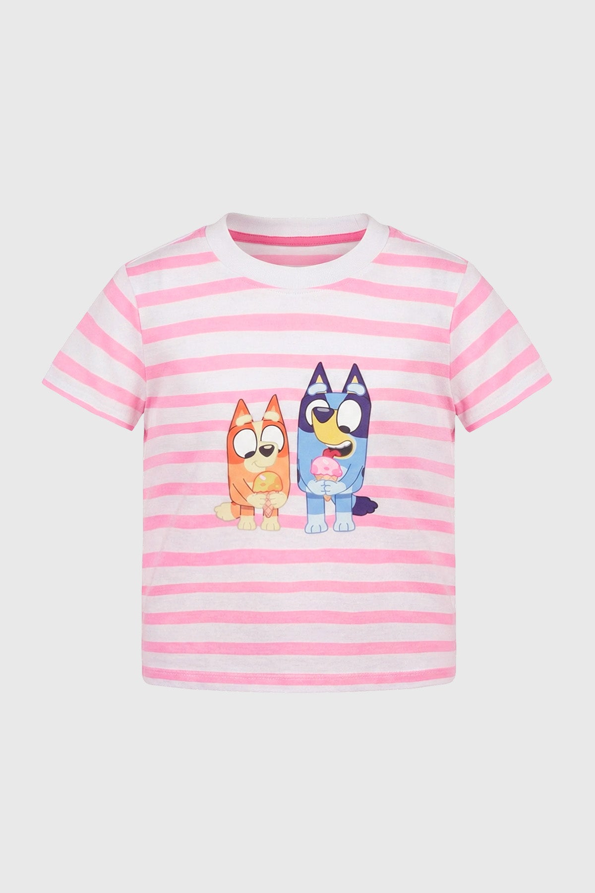 Polera Bluey Niña Rosado