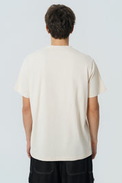 Polera Regular Hombre Beige