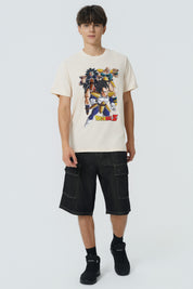 Polera Regular Hombre Beige