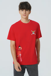 Polera One Piece Hombre Rojo