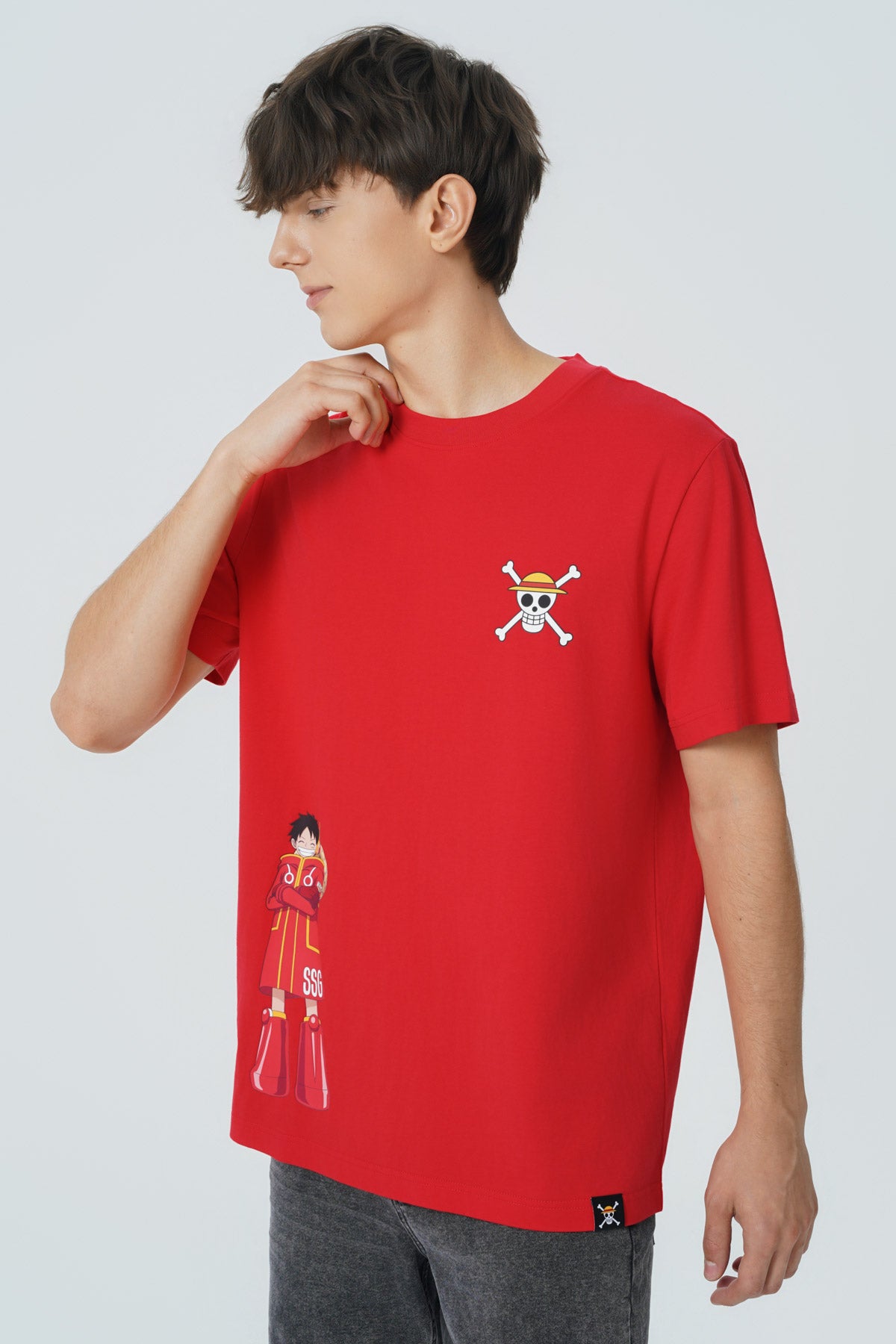 Polera One Piece Hombre Rojo