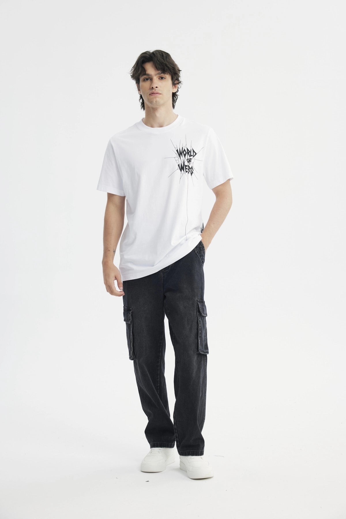 Polera Regular Hombre Blanco