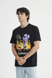 Polera Regular Hombre Negro