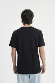 Polera Regular Hombre Negro