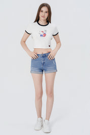 Polera Juvenil Mujer Blanco