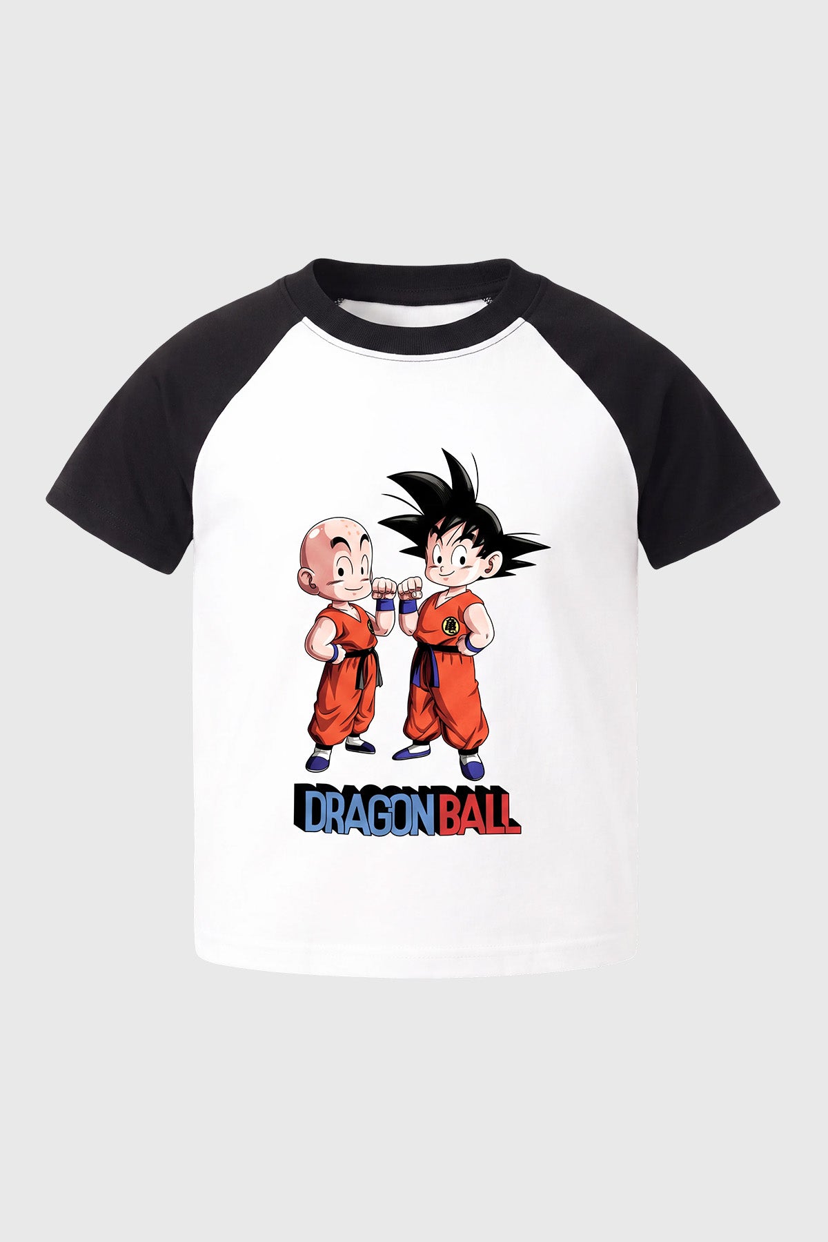 Polera Regular Dragon Niño Crudo