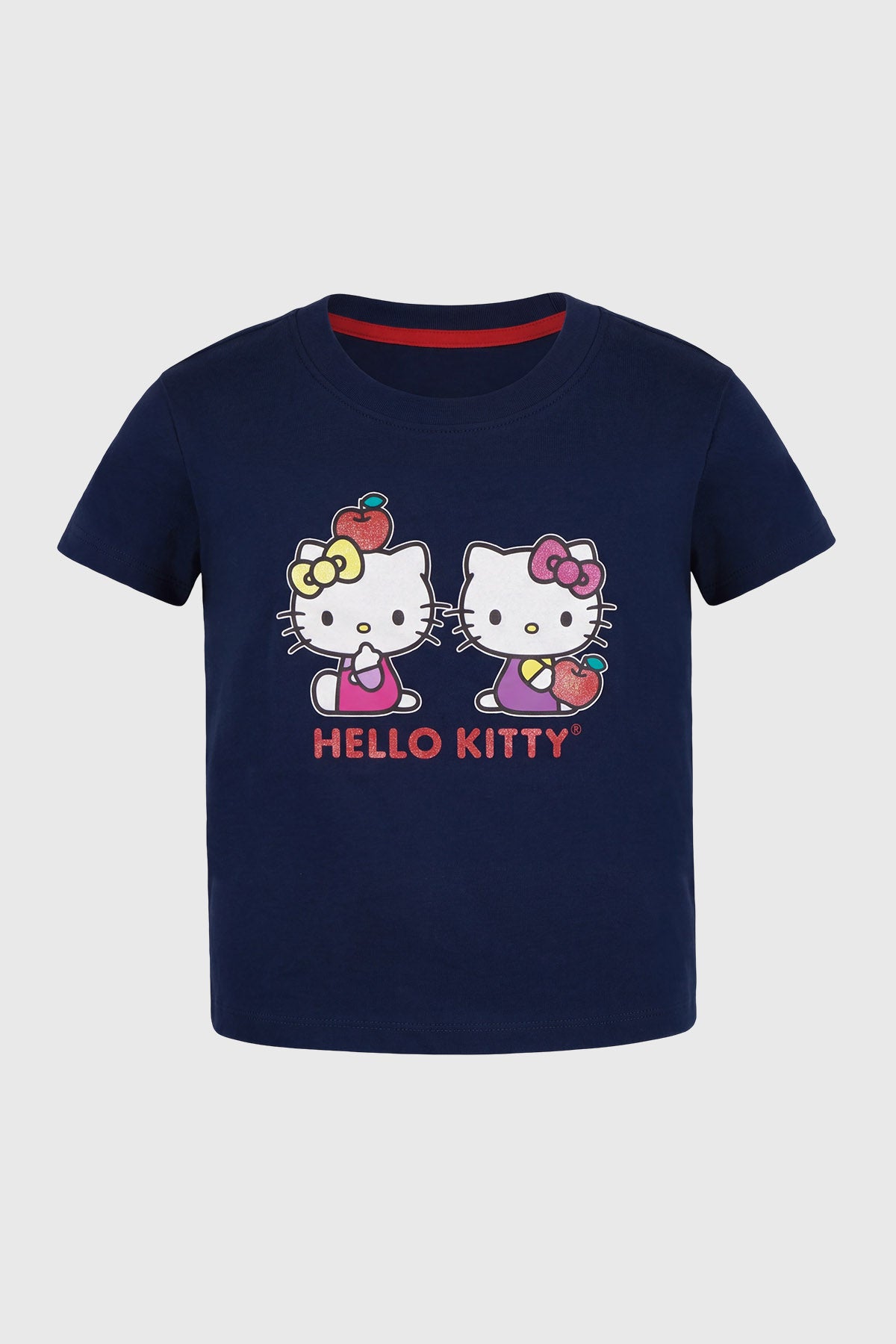 Polera Hello Kitty Niña Azul Marino