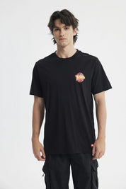 Polera Regular Hombre Negro