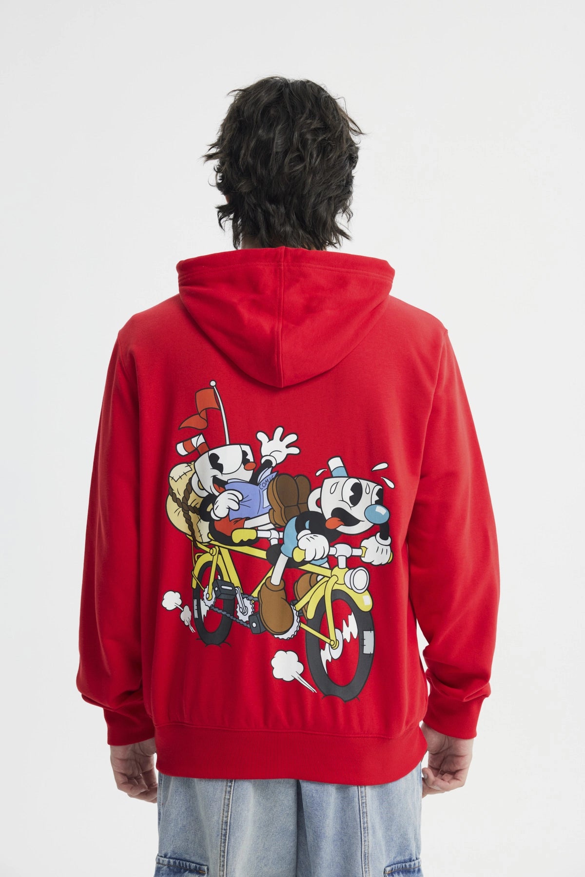 Polerón Cuphead Hombre Rojo