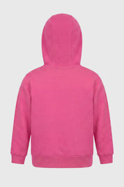 Polerón Regular Niña Fucsia