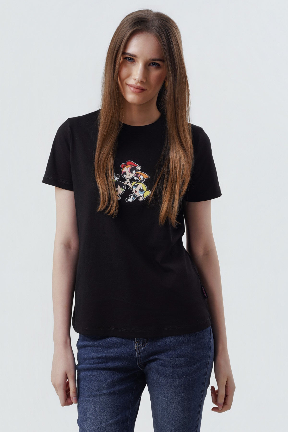 Polera Slim Mujer Negro