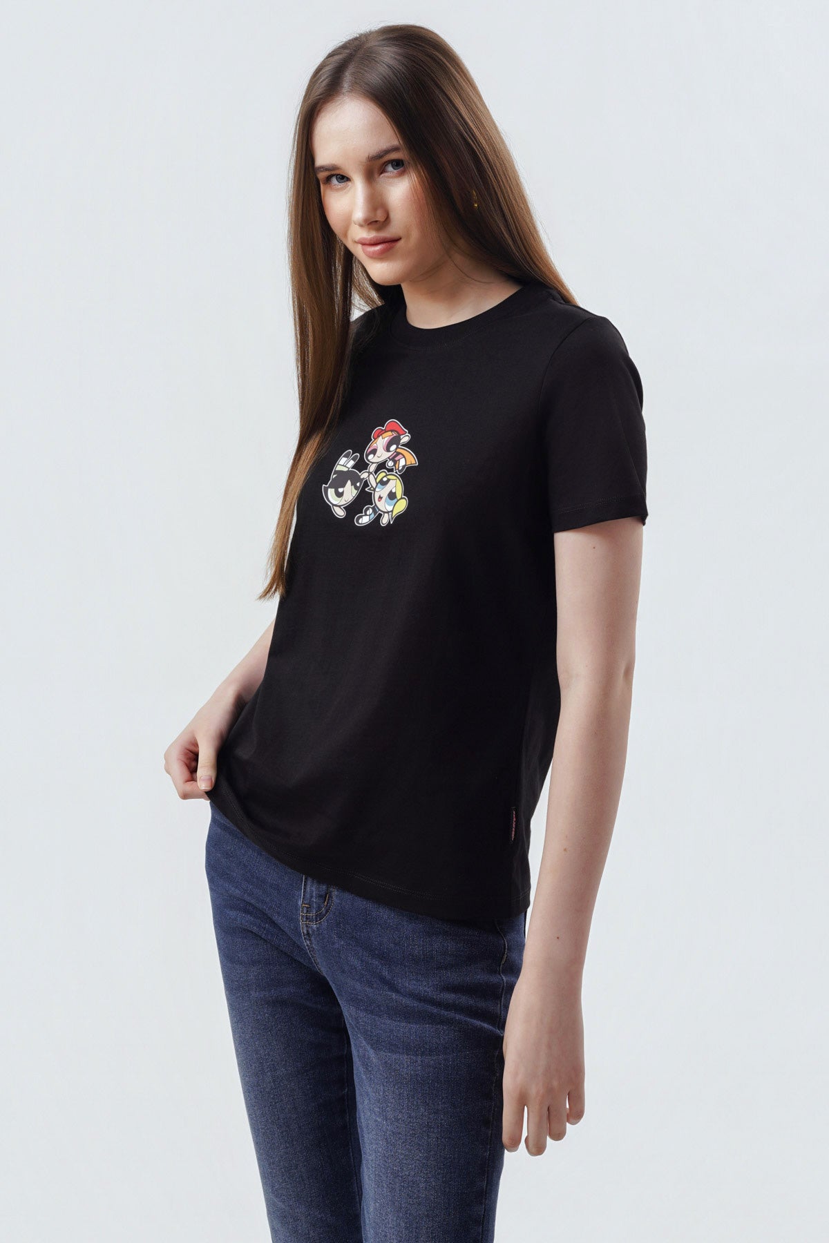 Polera Slim Mujer Negro