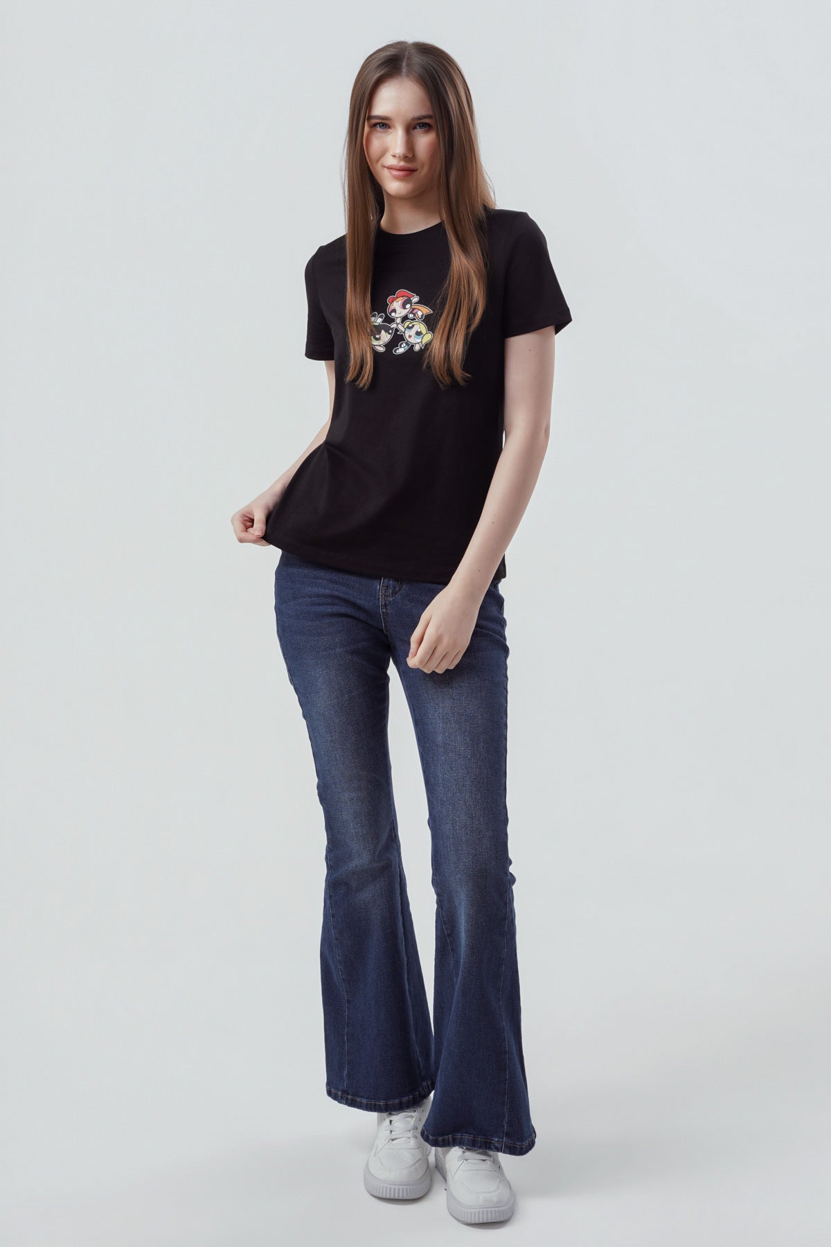 Polera Slim Mujer Negro