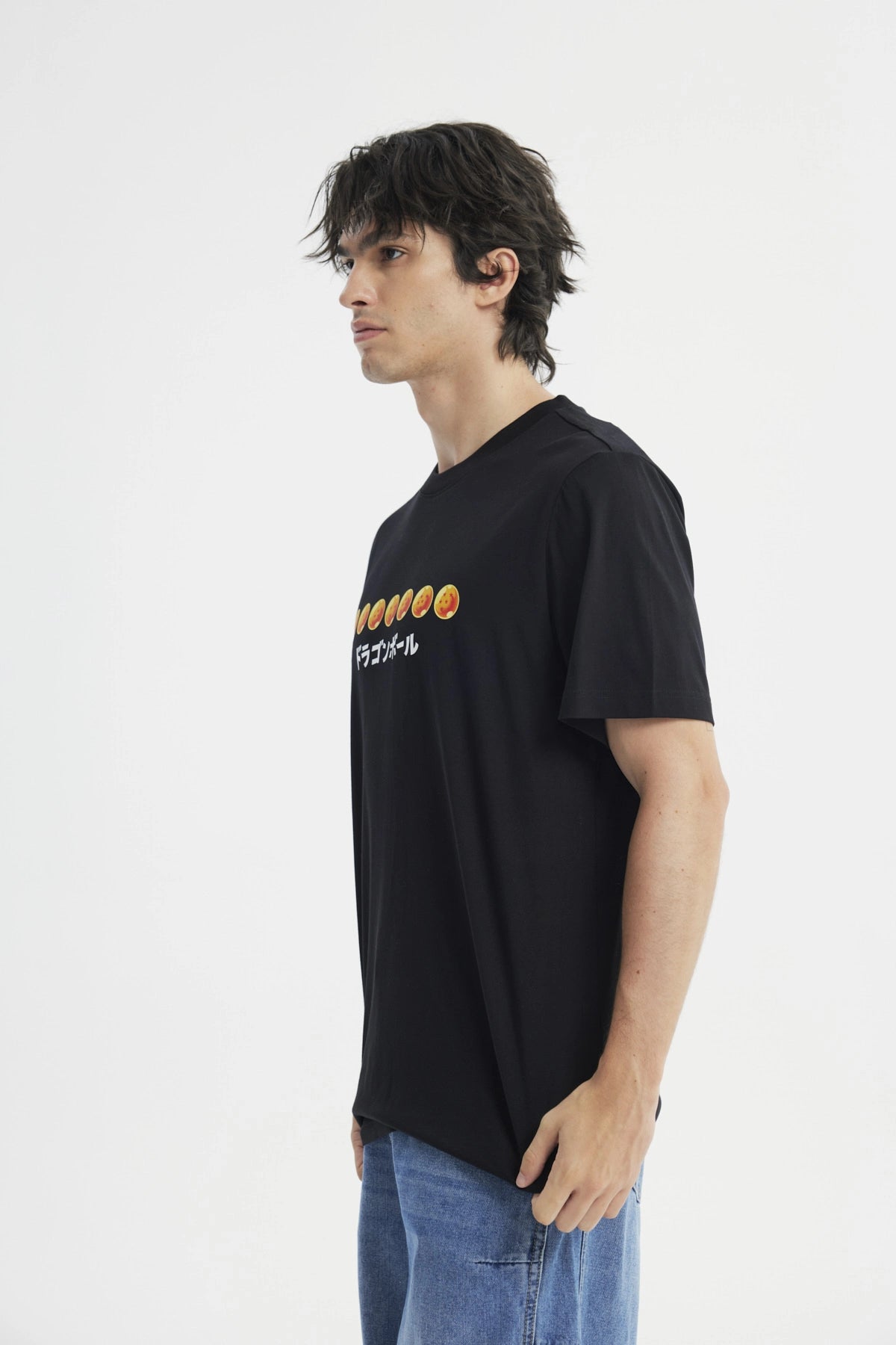 Polera Hombre Regular Negro