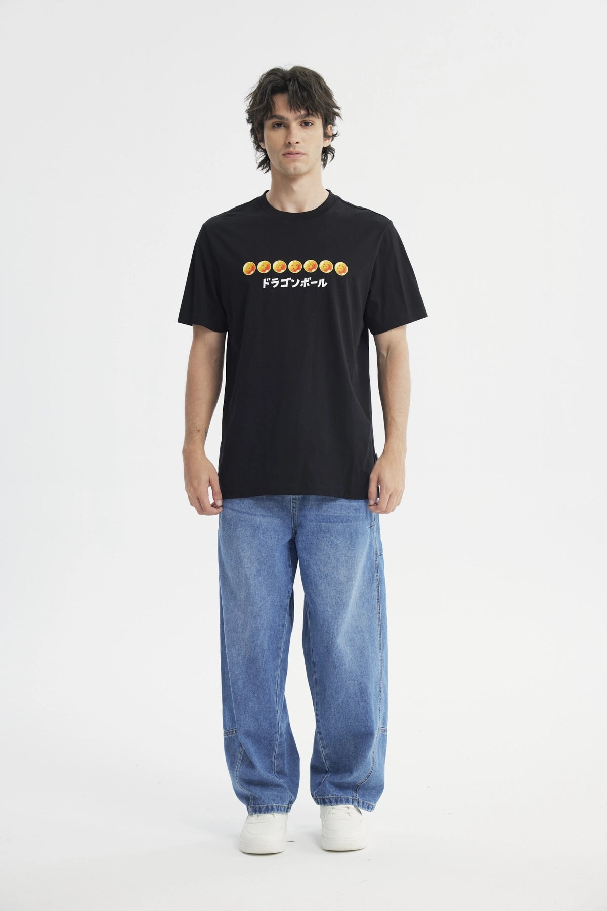 Polera Hombre Regular Negro