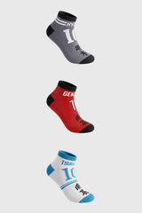 Calceta Deportiva Pack3 Hombre Blanco