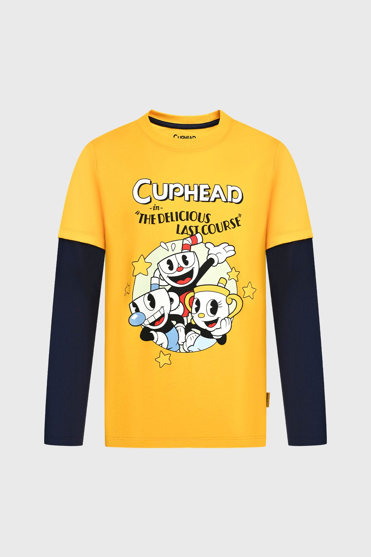 Polera Niño Cuphead Amarillo