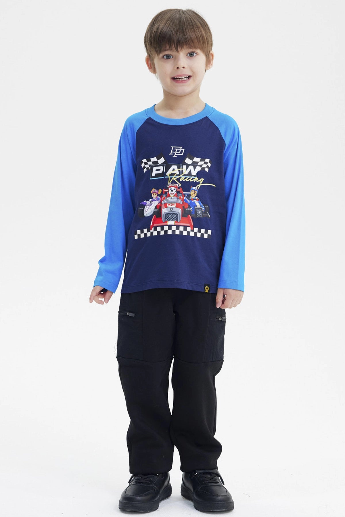 Polera Niño Paw Patrol Azul Marino