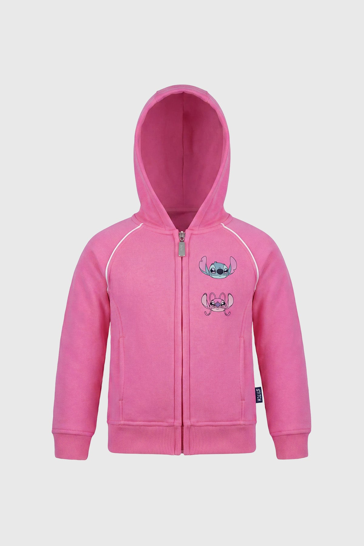 Polerón Niña Stitch Fucsia