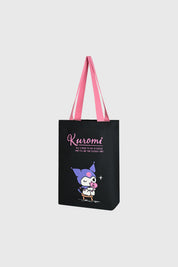 Bolsa Home Kuromi Mediana Negro