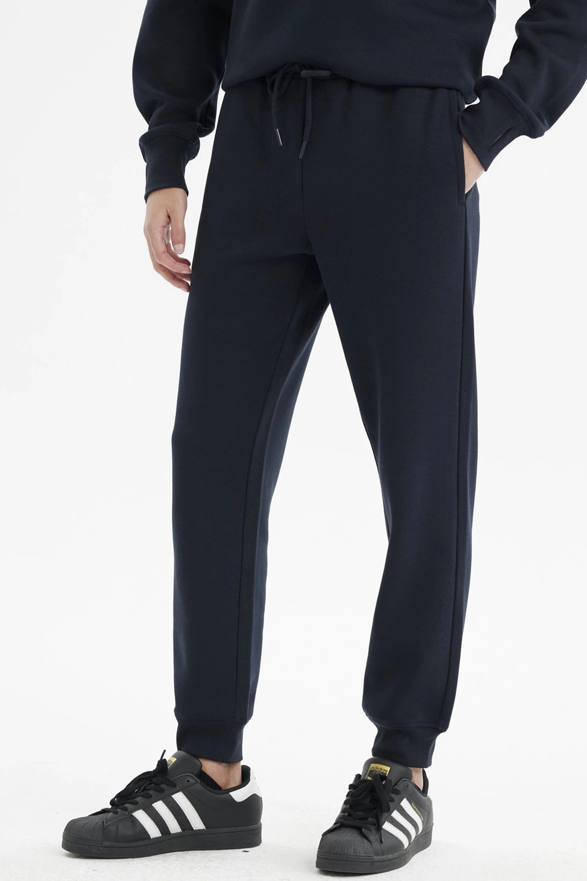 Pantalón Buzo Hombre Jogger Azul Marino