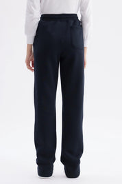 Pantalón Buzo Unisex Calce Recto Slim Azul Marino