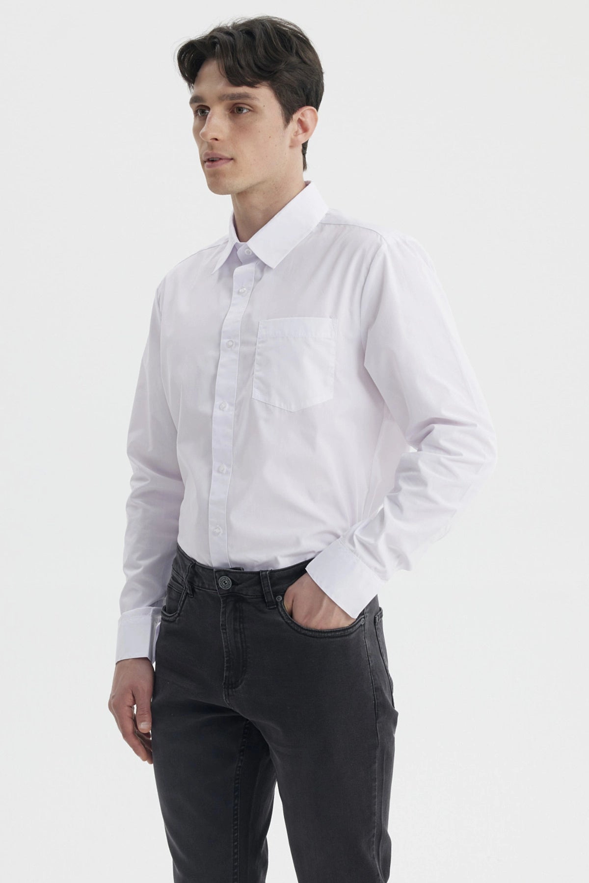 Camisa Hombre Bipack Blanco