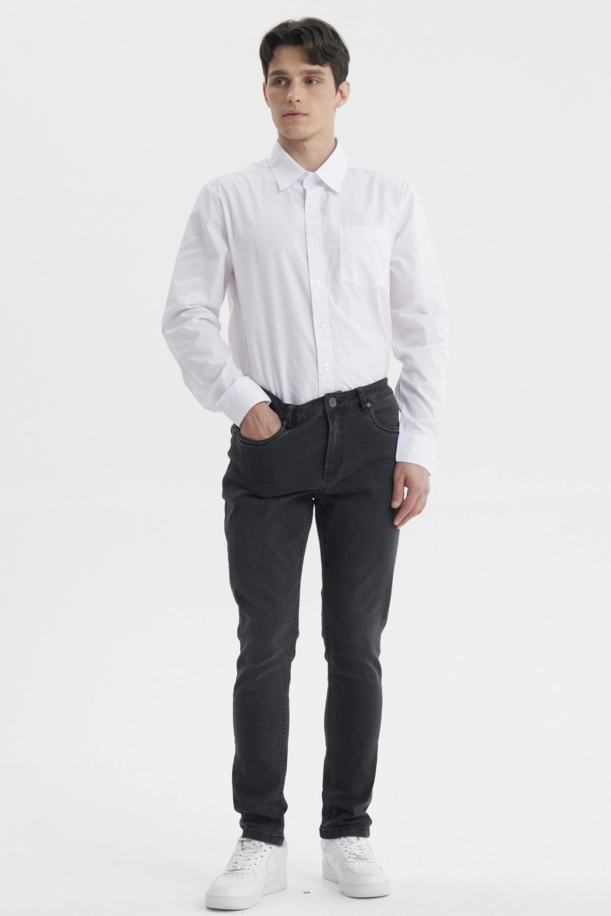 Camisa Hombre Bipack Blanco