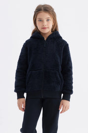 Polar Unisex Peludo Azul Marino