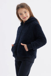 Polar Unisex Peludo Azul Marino